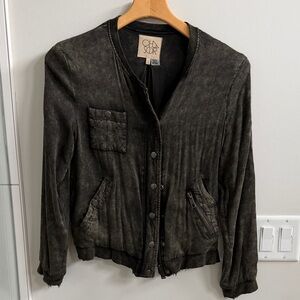Dark olive green Women's Jacket